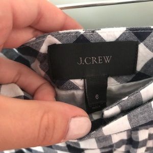 J. Crew Shorts - Jcrew navy gingham shorts 6 J. Crew Shorts - Jcrew navy gingham shorts 6